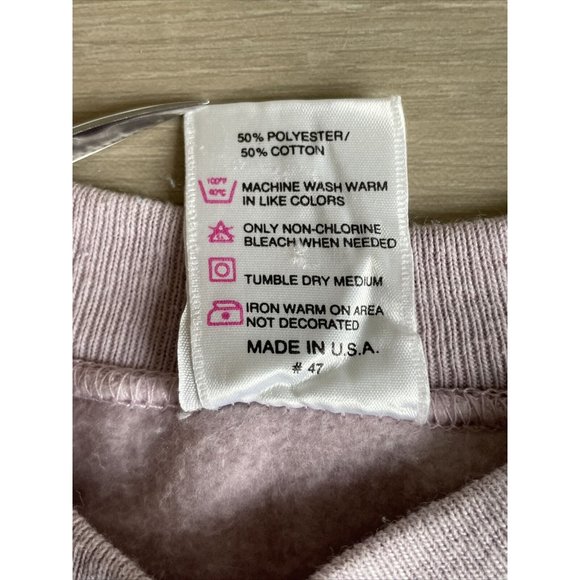 Vintage‎ Lifestyles 90s Aztec Mexican Purple Sweatshirt Adult One Size Made USA - Picture 5 of 15